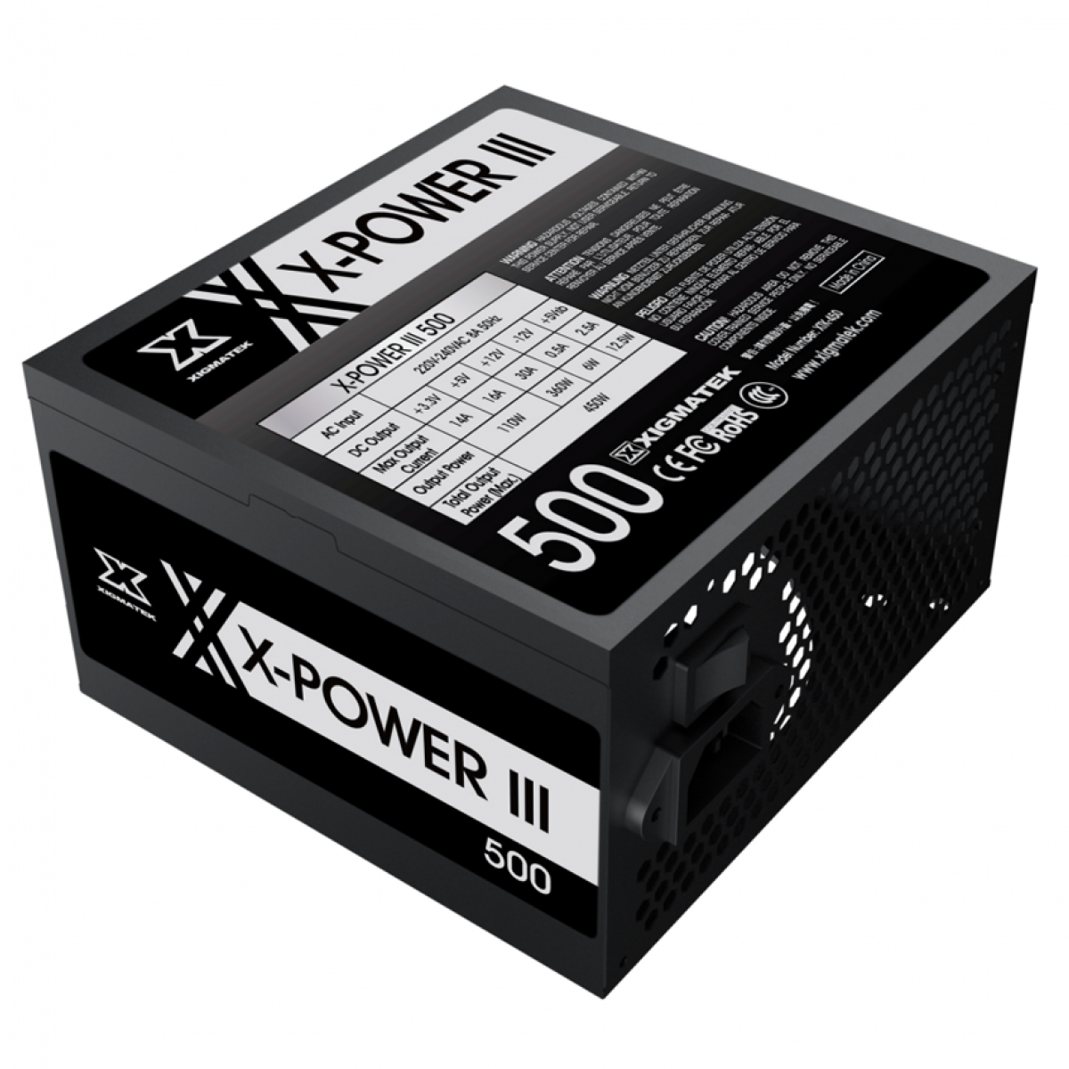 Nguồn máy tính X-POWER III 500
